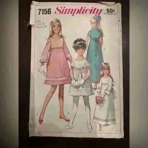 Vintage Simplicity Sewing Pattern